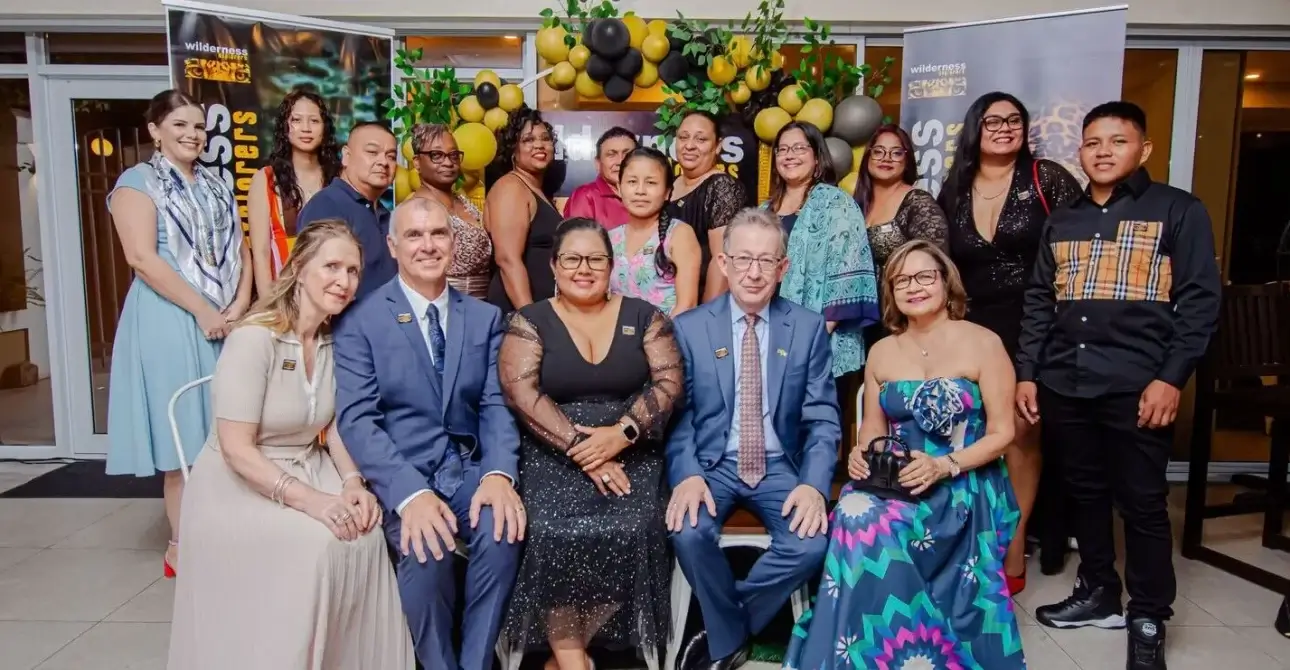 Wilderness Explorers team in Guyana